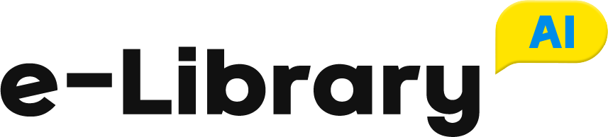 e-library 로고